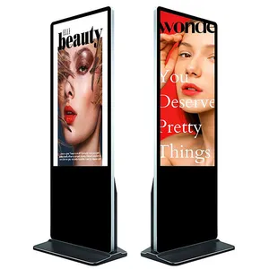 Advertising Display Screen 49 55 Inch Indoor LCD Shop Win Screen LCD Digital Signage And Display Touch Screen Kiosk