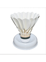 Volants de badminton professionnels en plastique mousseux et plumes de canard pour l'intérieur et l'extérieur, entraînement, tennis de table, en vrac, durables, vente en gros