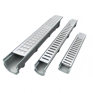 U-shaped Resin Rainwater Gutter: Eco-Friendly, Modern Drainage Design, Corrosion-Resistant Drainage System - Product Image 1