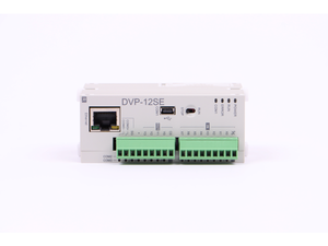 Unité de contrôle de mouvement DVP12SE11T Ethernet PLC série DVP-SE, 24V CC, transistor, 12 entrées/sorties, RJ45 intégré, Modbus TCP - Product Image 5