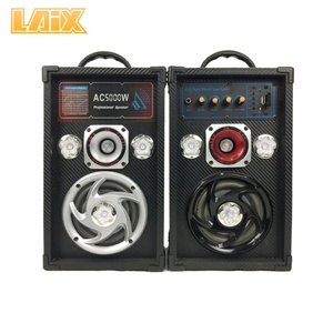 Laix SS-A5 Haut-Parleur 12 pouces Basse Personnalisé avec 80W * 2 Amplificateur Large <span class=keywords><strong>DJ</strong></span> Control Home Cinéma Audio Stéréo Haut-parleurs de Scène - Product Image 1
