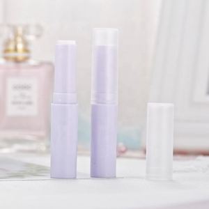 Tube de rouge à lèvres 4g en PP, tube de baume à lèvres coloré en plastique à mécanisme rotatif pour DIY - Product Image 4