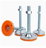 Vis de pied fixes à ventouse robustes Pieds de réglage m16 Tapis de machine antidérapant absorbant les chocs pieds de support réglables m20