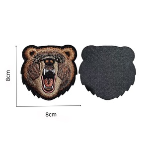 Brassard personnalisable en feutre écologique de l'escadron de bombardiers US 8th 603 avec broderie d'emblème de chien pour patch - Product Image 2