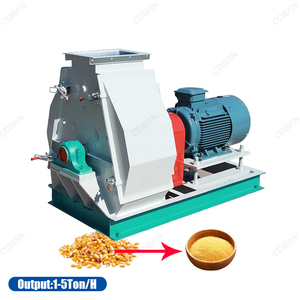 High Efficiency Soybean Meal Grinding Machine Corn Maize Wheat Hammer Mill <b>Grinder</b> for Animal Feed Line or Flour Mill - Product Image 1