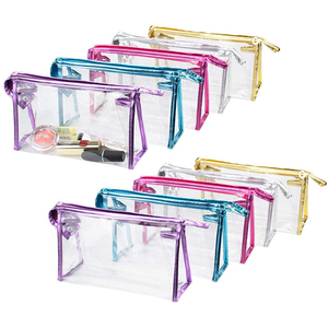 Bolsas de Viaje Transparentes con Cierre, Estuche de Belleza, Organizador, Bolsa Transparente para Maquillaje - Product Image 1