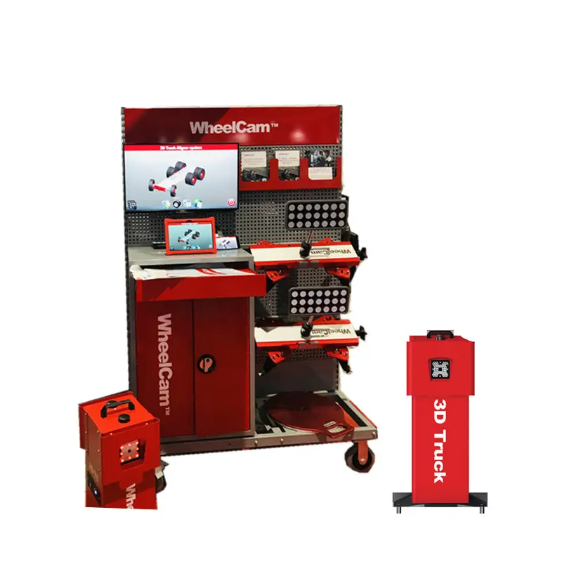 Heavy duty truck alignment equipment quick check 3D China wheel adjust alignment