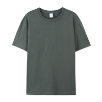 Camiseta Personalizada con Logo Bordado, 100% Algodón, Talla Grande, Manga Corta, Camisa Publicitaria, Impresión en Blanco, Camiseta con Logotipo Personalizable