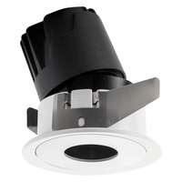 Projecteur de plafond LED à intensité variable, boîtier antireflet d'intérieur 5w 12 W 15w 7W aluminium moderne IP20 encastré Cob Led Spot