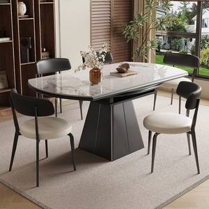 โต๊ะรับประทานอาหารขนาดเล็กสไตล์อิตาลีหรูหราทนทานต่อสิ่งแวดล้อมพับเก็บได้ - Product Image 3