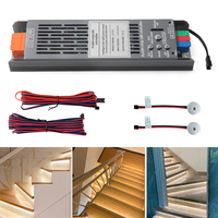 Vente chaude 1024 points Flash couleur unique 400W DC24V LED contrôleur d'escalier 32 canaux prend en charge 42 mètres gradateurs haute densité