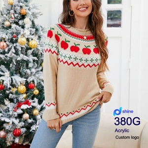 Nouveau <span class=keywords><strong>Pull</strong></span> Décontracté <span class=keywords><strong>Femme</strong></span> Hiver 2026 à Capuche Imprimé Arbre <span class=keywords><strong>de</strong></span> <span class=keywords><strong>Noël</strong></span> en Nylon/Acrylique Anti-Plis - Product Image 1