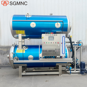 Ticari Yüksek Sıcaklık Yüksek Basınçlı Sterilizasyon Kazanı Tam Otomatik Çift Katmanlı Gıda Endüstrisi Sterilizatörü - Product Image 6