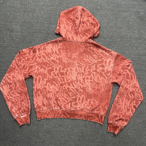 Nouveaux sweats à capuche pour hommes surdimensionnés avec fermeture éclair, style hip-hop, broderie usée, strass, impression DTG personnalisée, sweats en molleton français - Product Image 3