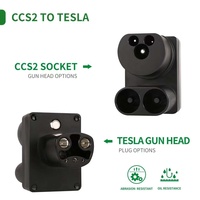 Werkseitige Versorgung DC Fast CCS Adapter CCS2 zu Tesla Ccs zu Tesla 200a Ladegerät für Tesla American zu European Standard Ev Steck verbinder