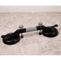 Ventouses doubles en alliage d'aluminium pour le levage de marbre, granit et verre