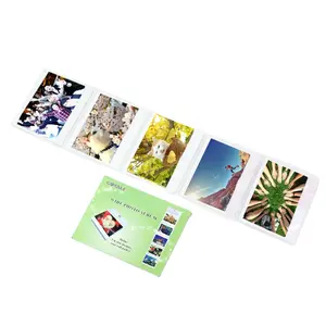 Álbum de fotos para câmera instax mini evo/11 bolsos, largura, 210/300, com 10 bolsos, decoração pendurada