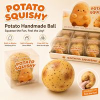 Jouets TPR Crunchy Squishy, blocs de construction en forme de pomme de terre, balle Squishy, jouet anti-stress populaire pour les plus de 14 ans, unisexe