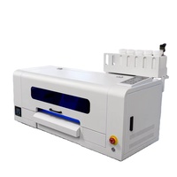 Imprimante DTF A2 Combo avec Secoueur de Poudre et Sécheur, Double Tête XP600 I1600 I3200, Machine Directe sur Film pour l'Impression de Vêtements et Tissus