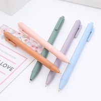 Stylo à bille Macaron Offre Spéciale 0.5mm Presse en plastique Logo personnalisé pour l'écriture