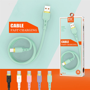 Type C To Type C Data Cable Tpe Material Fast Charging For <b>Phones</b> And Tablets - Product Image 3