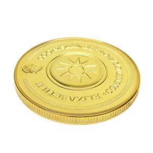 24k纯金银币现代传统金属收藏足球2026罕见定制挑战硬币2欧元 - Product Image 1