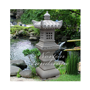 Antieke Handgesneden Luxe Steen Granieten Lantaarn Outdoor Tuin Tempel Decoratie Japanse Steen Marmeren Pagode Lantaarn - Product Image 6
