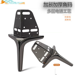 <b>Bed</b> <b>Legs</b> With Corner Brackets Heavy Duty <b>Support</b> For <b>Bed</b> Frame Height Increase - Product Image 3