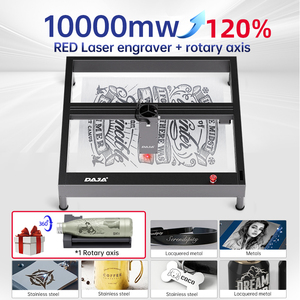 Machine de gravure et de découpe laser DIY DAJA D4, machine de gravure laser CNC pour bois et métal, machine de marquage, imprimante laser à fibre pour découpe acrylique - Product Image 2