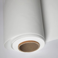 Rouleau de toile en polyester et coton imprimable, brillant/mat, écologique, 240g, 1,52*50m, pour affiches éco-solvant – Vente en gros