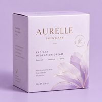 Boîtes en papier personnalisées pour soins de la peau, impression en gros, cartons pliables mats doux au toucher pour cosmétiques, écran solaire, vernis à ongles, huiles et perruques