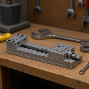 Torno de banco modular Ttake con mordazas fijas y deslizantes - Product Image 3
