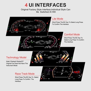 Navihua <b>Digital</b> Instrument Cluster <b>Car</b> LCD Cluster Speed Meter Dashboard Virtual Cockpit <b>for</b> BMW X5 E70 2006-2013 - Product Image 5