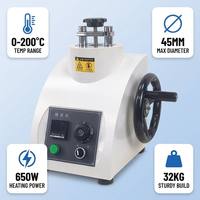 Máquina de Preparación de Muestras Metalográficas por Compresión en Caliente Semiautomática XQ-2B para Investigación de Laboratorio, Prensa de Montaje de Especímenes