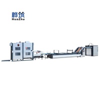 Machine de laminage de carton ondulé entièrement automatique de haute qualité, système froid/chaud haute précision pour plastique/film/feuille