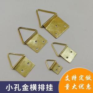 Hanging Picture <b>Frame</b> Hooks Iron Triangular 2 Hole 3 Hole Durable <b>For</b> Oil <b>Painting</b> <b>Frames</b> Metal Hardware Accessories - Product Image 2