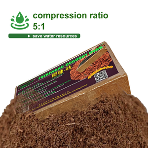 Sustrato de Fibra de Coco Libre de Patógenos, Anti-Compactación, Expande a 15 Galones Cada Bloque de Coco Comprimido para Ranas de Árbol y <span class=keywords><strong>Pac</strong></span>-<span class=keywords><strong>Man</strong></span> - Product Image 5