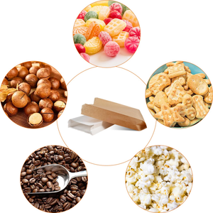 ถุงกระดาษคราฟท์สีน้ำตาลรีไซเคิลได้สำหรับขายส่ง ป้องกันความชื้นและคราบไขมัน สำหรับใส่อาหารกลับบ้าน โลโก้สั่งทำได้ เหมาะสำหรับไก่ทอด - Product Image 4