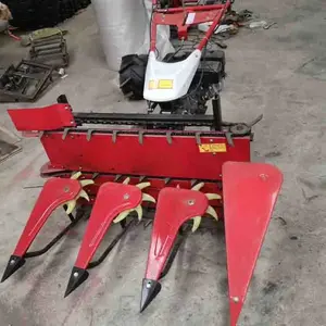 China supplier combine rice harvester machine paddy rice wheat reaper
