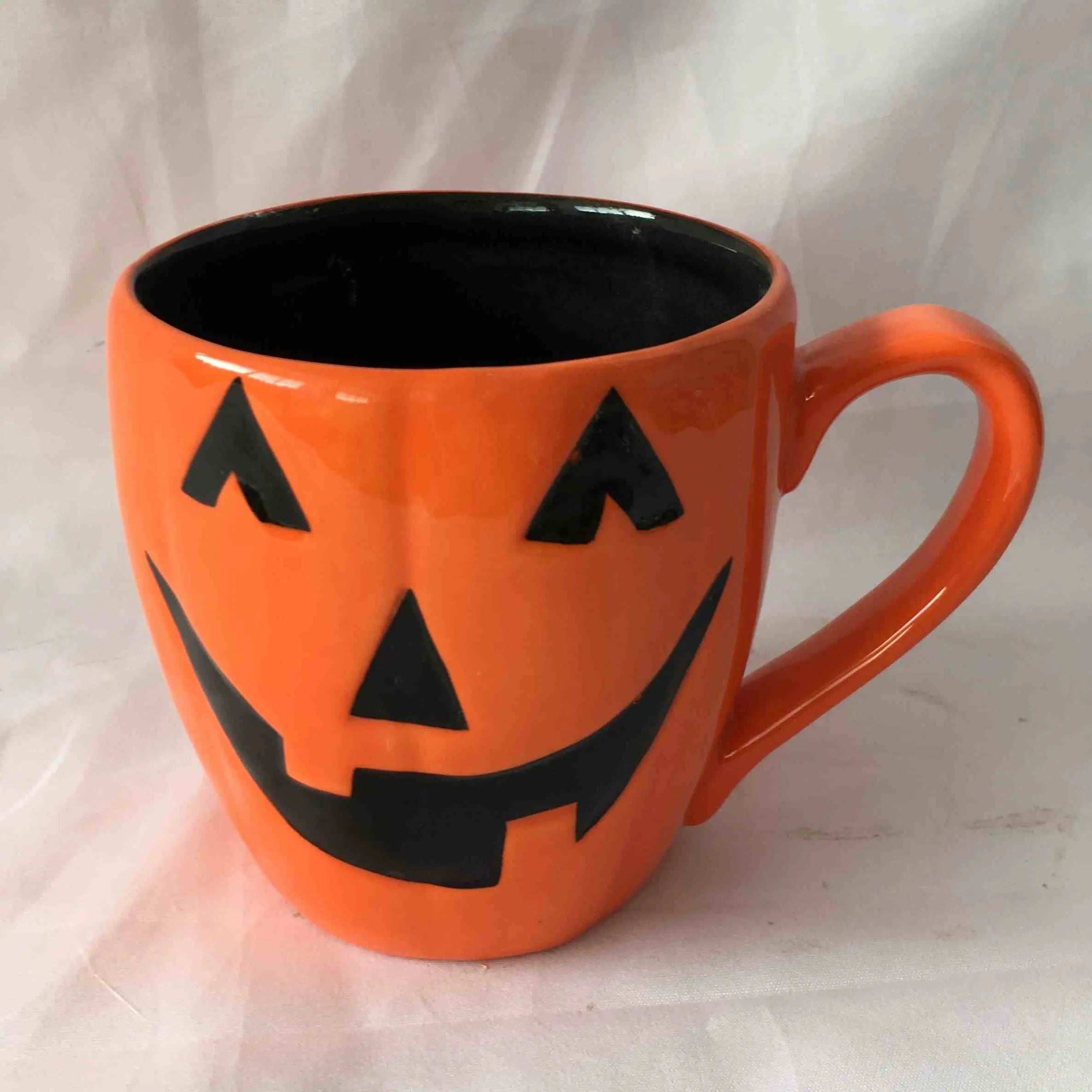 Tasse à café Halloween Pumpkin Jack O Lantern, tasse à café en céramique 3D à n'importe quelle forme et taille Artisanat
