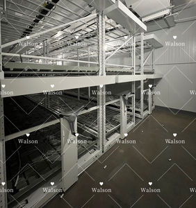 Serre Agriculture Moderne 3 Niveaux 4X8 Vertical Grow Racks Et Banc Roulant Plateaux D'inondation <span class=keywords><strong>à</strong></span> Vendre - Product Image 5