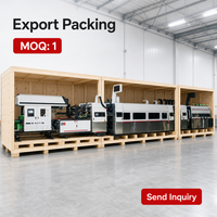 Nouvelle machine de découpe et d'impression rotative pour carton ondulé, puissante, avec cadre en acier robuste, moteur servo, entièrement automatique