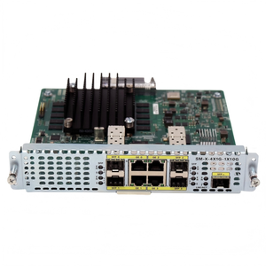 Module SM-X-4X1G-1X10G SM-X avec 4 ports GE/SFP double mode ou 1 port 10G SFP+ Module d'extension de réseau pour routeur - Product Image 1