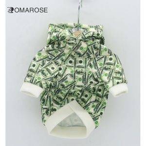 เสื้อผ้าสัตว์เลี้ยงแบบมีฮู้ดเสื้อผ้าสำหรับสุนัขแบบยาวเครื่องแต่งกายสัตว์เลี้ยงสุดหรูสำหรับสุนัขดีไซน์เนอร์ - Product Image 2