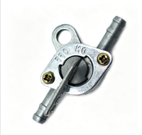 Nuevo interruptor universal de válvula de combustible de aluminio de 6 mm y 8 mm para motocicleta, ATV, Dirt Pit Bike, Quad, Go Kart de 50 cc a 150 cc