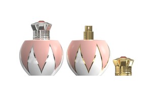 Nuova bottiglia di profumo di vetro di design rivestimento di colore UV bottiglia di profumo bottiglia di profumeria di vetro da 100ml - Product Image 4