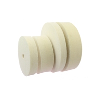 6" 8" 10" Diameter * 2" Thickness Wool Felt Polishing Wheel Jade Glass Metal Fine Buffing Mirror Finishing Bench Grinder Tool