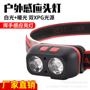Rechargeable Headlamp Led Light For Fishing Night Use With High Intensity Ultra Bright Battery Life <b>Clip</b> On Hat Light - Product Image 3