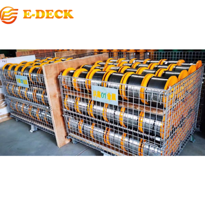 접이식 강철 대형 용접 메쉬 보관 팔레트 스태킹 와이어 컨테이너 제조업체 - Product Image 3