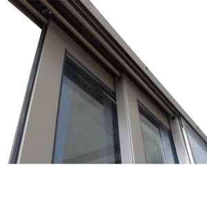 Puertas Corredizas de Aluminio de Bajo Precio, 3 Paneles, Probadas por Dade, para Armarios, Ajustables, Delgadas, con Acabado de Superficie - Product Image 4